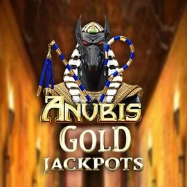 Anubis Gold Jackpots slot logo by Inspired Gaming at Yeet Casino