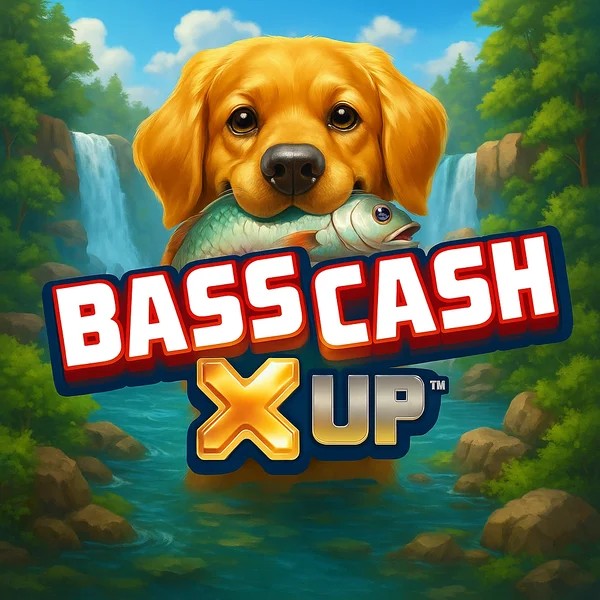 Bass Cash X UP slot visual from Alchemy Gaming available on yeet-pl.com
