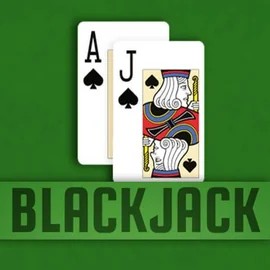 Blackjack (Relax Gaming) slot logo by Relax Gaming at Yeet Casino