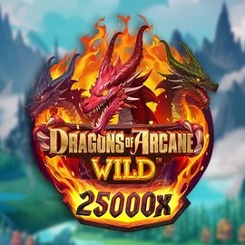 Dragons of Arcane Wild casino game by Foxium – featured logo at Yeet Casino