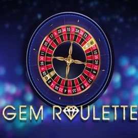 Gem Roulette slot logo by iSoftBet at Yeet Casino