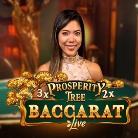 Prosperity Tree Baccarat online game logo by Evolution on yeet-pl.com