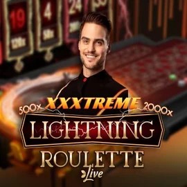 XXXtreme Lightning Roulette slot visual from Evolution available on yeet-pl.com